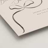 "Bow" - Wedding Party Signs in Tuxedo by Corinne Malesic - Detail