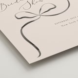"Bow" - Wedding Party Signs in Tuxedo by Corinne Malesic - Detail