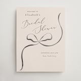 "Bow" - Wedding Party Signs in Tuxedo by Corinne Malesic - Front