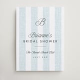 "Coastal" - Wedding Party Signs in Oceanside by Kelly Schmidt - Front