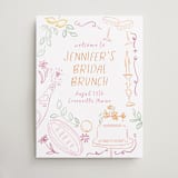 "A Brunch" - Wedding Party Signs in Margarita by Petra Kern - Front