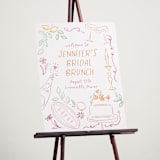 "A Brunch" - Wedding Party Signs in Margarita by Petra Kern - In Use