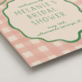 "Lemonade" - Wedding Party Signs in Strawberry Matcha by Vera Lim - Detail