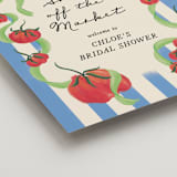 "Petit Pomodoro" - Wedding Party Signs in Lime by Jackie Crawford - Detail