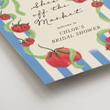 "Petit Pomodoro" - Wedding Party Signs in Lime by Jackie Crawford - Detail