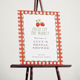 "So Berry Sweet" - Wedding Party Signs in Strawberry by Itsy Belle Studio - In Use