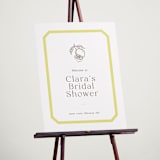 "Citrus" - Wedding Party Signs in Limone by Megan Davis - In Use