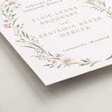 "Meadow" - Wedding Party Signs in Spring Mist by Erin L. Wilson - Detail