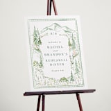 "Plain Air" - Wedding Party Signs in Meadow by Petra Kern - In Use