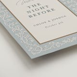 "Floral Romance" - Wedding Party Signs in Something Blue by Gwen Bedat - Detail