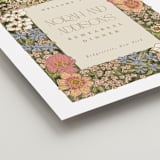 "In the Garden" - Wedding Party Signs in Sherbert by Leah Bisch - Detail