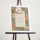 "In the Garden" - Wedding Party Signs in Sherbert by Leah Bisch - In Use