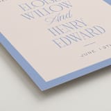 "Threaded" - Wedding Party Signs in Canopy by Pixel and Hank - Detail