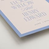 "Threaded" - Wedding Party Signs in Canopy by Pixel and Hank - Detail