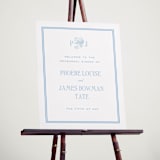 "Cheseapeake" - Wedding Party Signs in Sky by Megan Davis - In Use