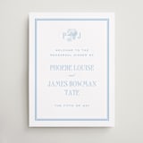 "Cheseapeake" - Wedding Party Signs in Sky by Megan Davis - Front