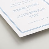 "Cheseapeake" - Wedding Party Signs in Sky by Megan Davis - Detail