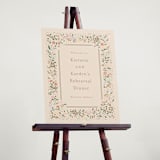 "Esther's garden" - Wedding Party Signs in Ivory by Jennifer Wick - In Use