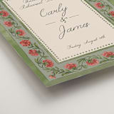 "Wedding Tapestry" - Wedding Party Signs in Coral Fern by Chris Griffith - Detail