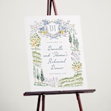 "Vineyard Love" - Wedding Party Signs in Summer by Petra Kern - In Use
