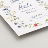 "Wildflower Romance" - Wedding Party Signs in Ivory by frau brandt - Detail