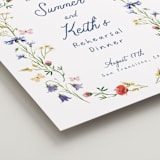 "Wildflower Romance" - Wedding Party Signs in Ivory by frau brandt - Detail