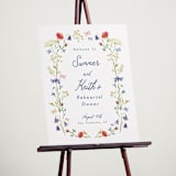 "Wildflower Romance" - Wedding Party Signs in Ivory by frau brandt - In Use