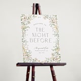 "Avery" - Wedding Party Signs in Lemongrass by Jennifer Wick - In Use