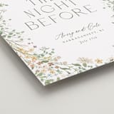 "Avery" - Wedding Party Signs in Lemongrass by Jennifer Wick - Detail