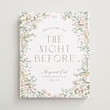 "Avery" - Wedding Party Signs in Lemongrass by Jennifer Wick - Front