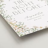 "Avery" - Wedding Party Signs in Lemongrass by Jennifer Wick - Detail