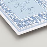 "Porcelain Floral" - Wedding Party Signs in Porcelain by Elly - Detail