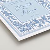"Porcelain Floral" - Wedding Party Signs in Porcelain by Elly - Detail