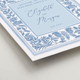 "Porcelain Floral" - Wedding Party Signs in Porcelain by Elly - Detail