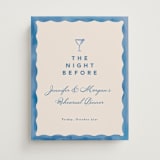 "Formal scallop" - Wedding Party Signs in Almalfi by Creo Study - Front