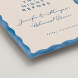 "Formal scallop" - Wedding Party Signs in Almalfi by Creo Study - Detail