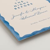 "Formal scallop" - Wedding Party Signs in Almalfi by Creo Study - Detail