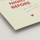 "Love Note" - Wedding Party Signs in Latte by Helena Vitto - Detail