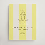 "Campania" - Wedding Party Signs in Limone by Megan Davis - Front