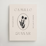 "la graine" - Wedding Party Signs in Onyx by Alaina Cherup - Front