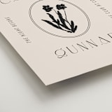 "la graine" - Wedding Party Signs in Onyx by Alaina Cherup - Detail
