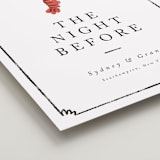 "Shrimp Cocktail" - Wedding Party Signs in Pearl by mo kelley - Detail