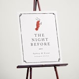 "Shrimp Cocktail" - Wedding Party Signs in Pearl by mo kelley - In Use