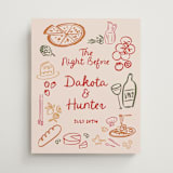 "That's Amore." - Wedding Party Signs in Cabernet by Jenna Holcomb - Front