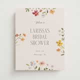 "Garden" - Wedding Party Signs in Wild Flower by Nicole Walsh - Front
