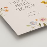"Garden" - Wedding Party Signs in Wild Flower by Nicole Walsh - Detail