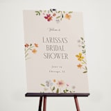 "Garden" - Wedding Party Signs in Wild Flower by Nicole Walsh - In Use