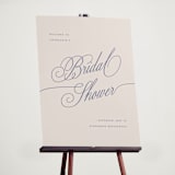 "Elegant Moon" - Wedding Party Signs in Luna Blue by Pixel and Hank - In Use