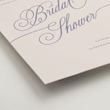 "Elegant Moon" - Wedding Party Signs in Luna Blue by Pixel and Hank - Detail