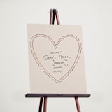 "imagawayaki" - Wedding Party Signs in Taupe by chocomocacino - In Use